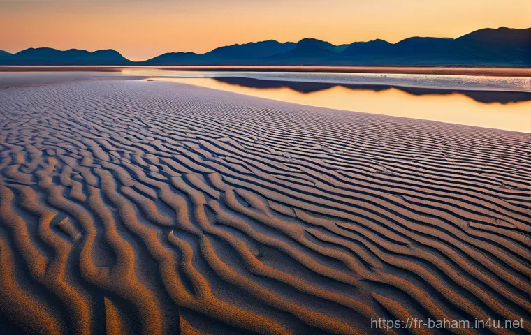 바하마에서 추천하는 인스타그램 핫스팟 - **Prompt 1: Ephemeral Sandbank at Golden Hour**